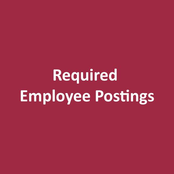 Required Employee Postings