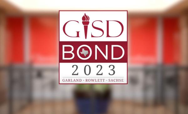 Bond 2023 logo overlaid over an image of a school façade.